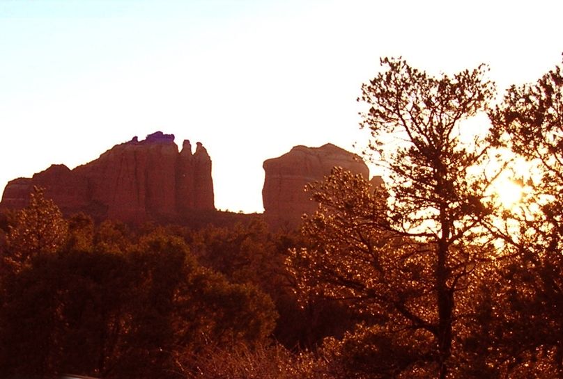 Cathedral Rock at sunset